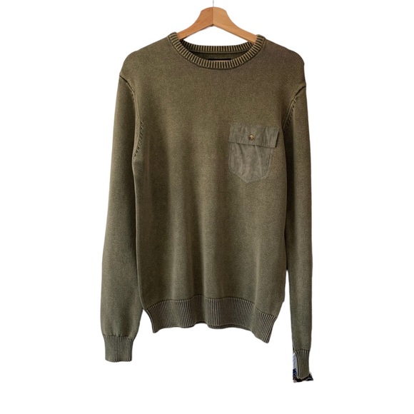 Roark Revival Komandir Sweater Army Green Size Small - Picture 5 of 10